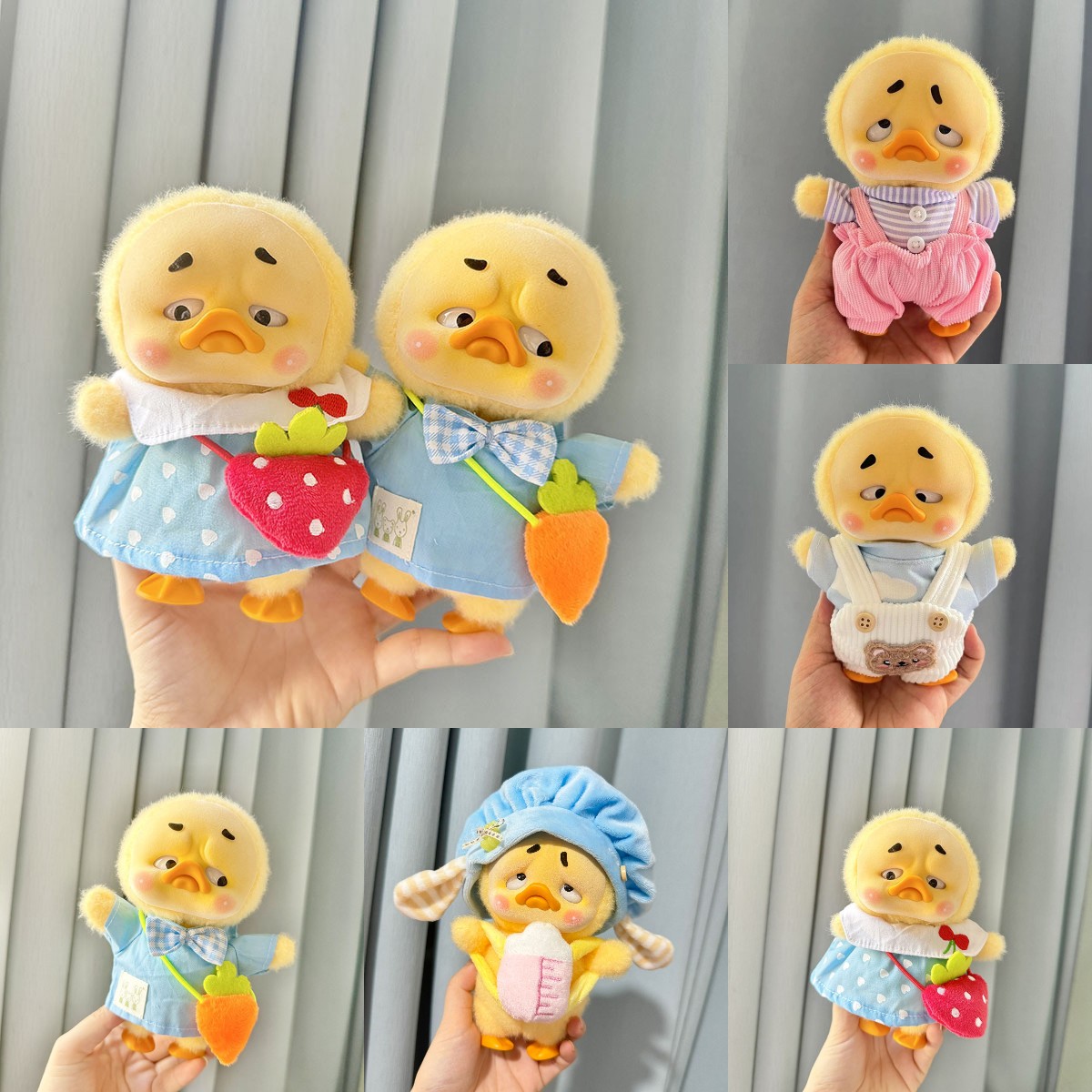 Baby Products 1 Year - ชุดเสื้อผ้าสำหรับเด็กอนุบาลชุดตุ๊กตาเป็ดสีเหลืองขนาดเล็กอุปกรณ์เสริมน่ารัก