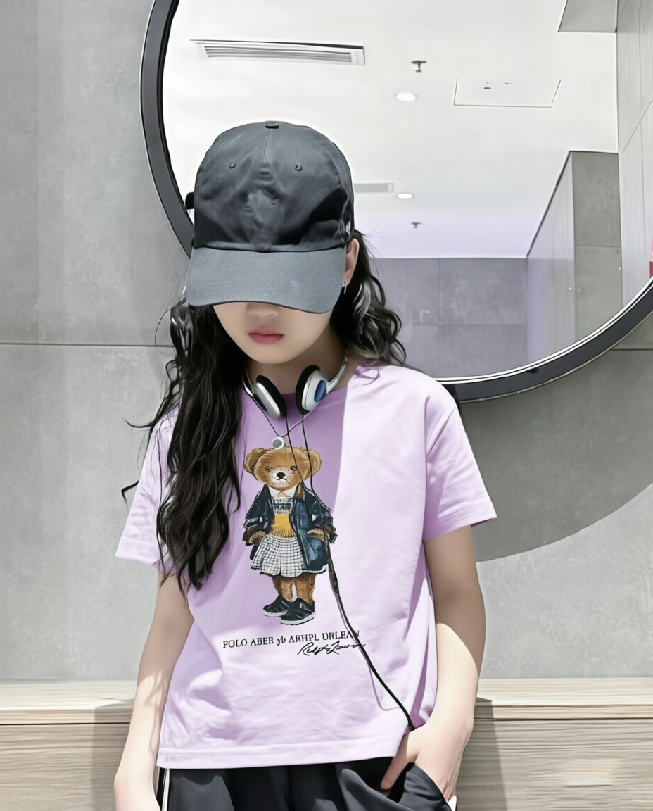 Baby Products Ads - 2026 เสื้อยืดเด็กมีน้ำตาลเพิ่ม ฤดูร้อน สินค้าใหม่สำหรับเด็กชาย เด็กหญิง การ์ตูนหมีเท็ดดี้
