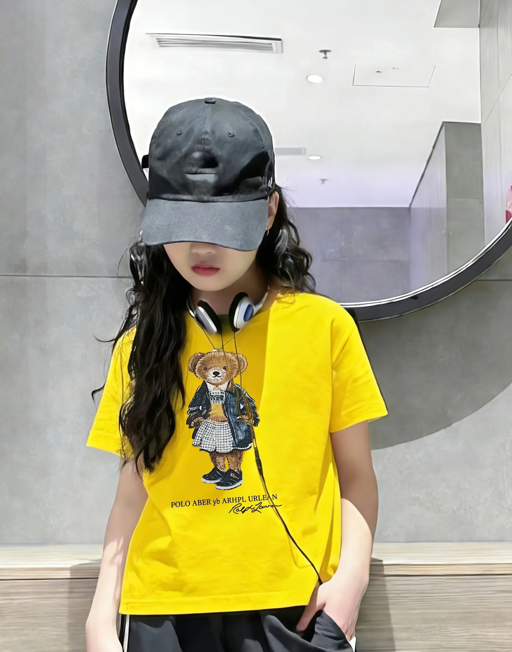 Baby Products Ads - เสื้อยืดเด็กใหม่ ลายการ์ตูนหมีเท็ดดี้ แขนสั้น น่ารัก สำหรับเด็กผู้หญิง รุ่นใหม่ประจำฤดูร้อน